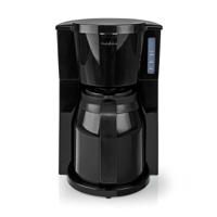Nedis KACM250EBK Koffiezetapparaat Maximale Capaciteit: 1.0 L 8 Warmhoudfunctie Zwart - thumbnail