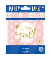 Afzetlint Geboorte Meisje - thumbnail