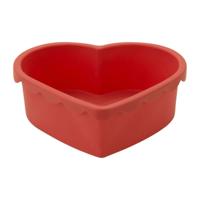 Siliconen bakvorm hart - 21x24 cm - thumbnail
