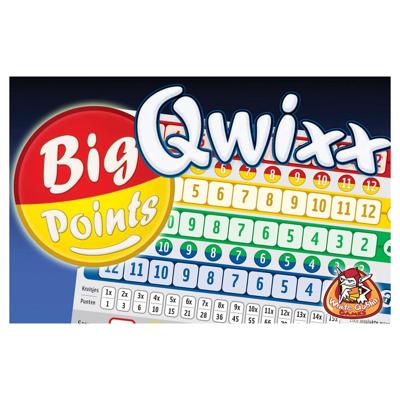 White Goblin Games qwixx uitbreiding points White Goblin Games qwixx uitbreiding points