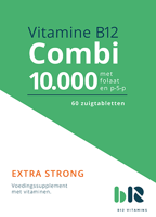 B12 Combi 10.000 met Folaat en P-5-P - 60 tabletten - thumbnail