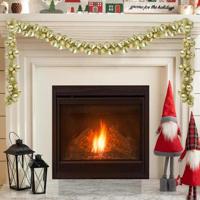 Kerstbal Guirlande Goud 186 cm Polystyreen - thumbnail