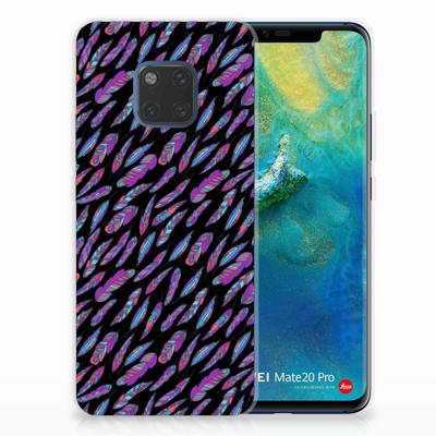 Huawei Mate 20 Pro | TPU bumper | Feathers Color