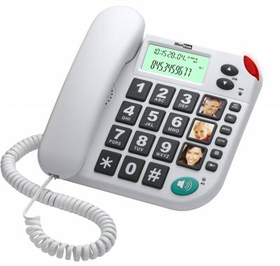 Maxcom KXT480 Teléfono fijo Negro (Black)