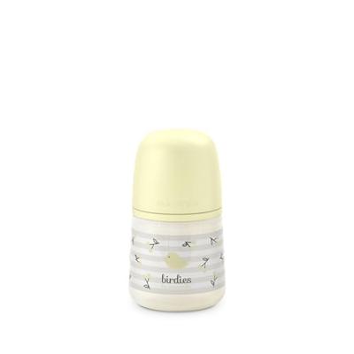 SUAVINEX Birdies Babyfles - SX Pro S Speen - 150 ml - 0 tot 3 maanden - Beige