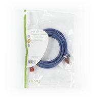 CAT6 S/FTP-Netwerkkabel | RJ45 Male - RJ45 Male | 2,0 m | Blauw - thumbnail