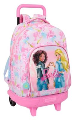 Schoolrugzak Barbie Painterly Roze Hemelsblauw 33 x 45 x 22 cm