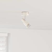 VidaXL Plafondspot met schijnwerpers nikkel 8 x 8 x 10,5 cm staal - thumbnail