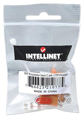 Intellinet 210775 RJ45-inbouwmodule Keystone CAT 6