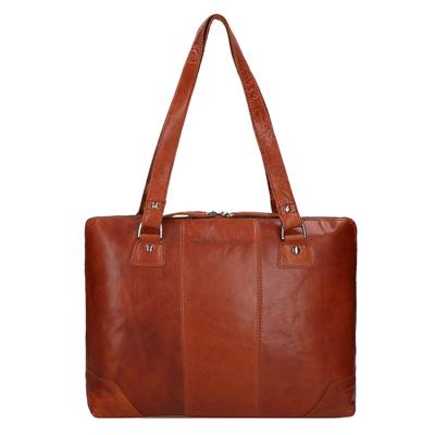 Chesterfield Leren Schoudertas Resa Cognac Chesterfield Leren Schoudertas Resa Cognac