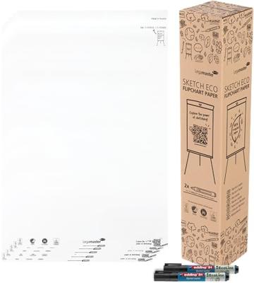 Flipoverpapier legamaster sketch eco blanco 5x 20v Flipoverpapier legamaster sketch eco blanco 5x 20v