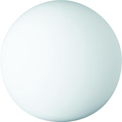 Stijlvolle Glazen LED Tafellamp - E27 Fitting - Glans Wit