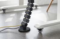 Digitus Kabelslang 130 cm ABS kunststof, Metaal Zwart flexibel (l x b x h) 130 x 6.7 x 3.5 cm 1 stuk(s) DA-90505 - thumbnail