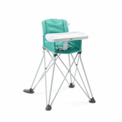 BRIGHT STARS Pop N Dine - Kinderstoel voor babymaaltijden, opvouwbaar, draagbaar, reisformaat, lichtgewicht, gemakkelijk schoon te maken, draagtas inbegrepen BRIGHT STARS Pop N Dine - Kinderstoel voor babymaaltijden, opvouwbaar, draagbaar, reisformaat, lichtgewicht, gemakkelijk schoon te maken, draagtas inbegrepen