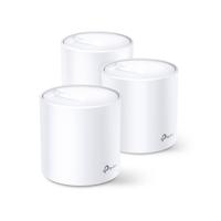 Deco X60 - Draadloze router - GigE, 802.11ax - 802.11a/b/g/n/ac/ax - Dual Band - set van 3 - wit - thumbnail