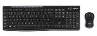 Toetsenbord en draadloze muis Logitech MK270 QWERTY Engels - thumbnail
