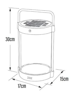 KonstSmide Solar tafellampCrotone - 7822-750
