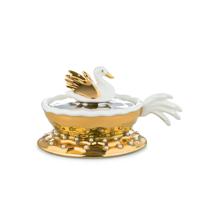 Alessi Fleurs de Jori Kerstornament Narciso porelein 12 cm - thumbnail