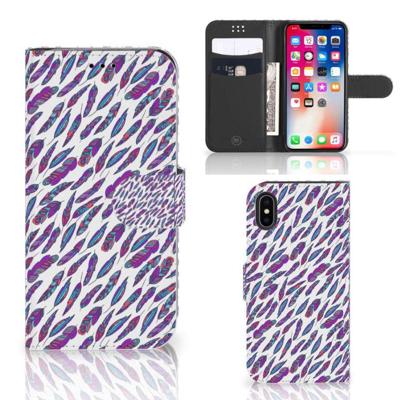 Apple iPhone X | Xs | Telefoon Hoesje | Feathers Color