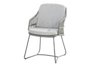 Sempre dining chair Anthracite Silver Grey with 2 cushions | 4 Seasons Outdoor - thumbnail