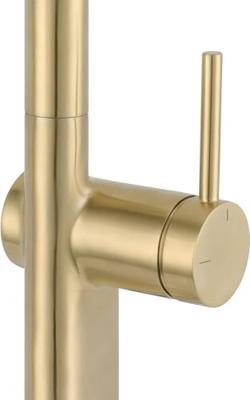 Ben Navan industriële wastafelkraan geborsteld messing