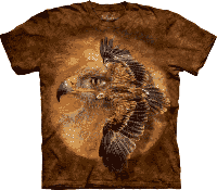 T-Shirt Mountain Artwear Tawny Eagle XL - thumbnail