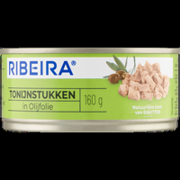 Ribeira Tonijnstukken in Olijfolie 160 g bij Jumbo - thumbnail