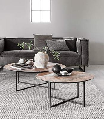 DTP Home Ronde Salontafel 'Cosmo' Teakhout, 75cm DTP Home Ronde Salontafel 'Cosmo' Teakhout, 75cm