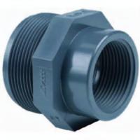 Effast Soknippel Buitendraad x Binnendraad 3/4'' x 3/8'' - PVC Koppeling voor Waterleidingen & Vijvers - thumbnail