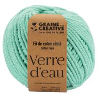 Graine Créative Macramé touw, ft 2,5 mm x 80 m, muntgroen - thumbnail