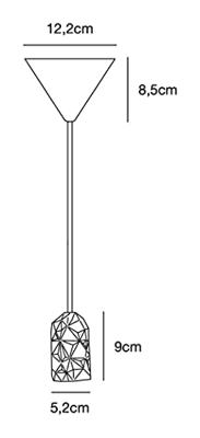 Pendel Hang grijs