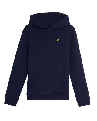 Lyle & Scott winter hoodie jongens - navy blauw