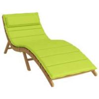 Zon Loungerkussen Groen 178 x 60 x 4 cm Oxford stof - thumbnail
