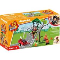 Playmobil® 70917 D.O.C brandweeractie red de kat - thumbnail