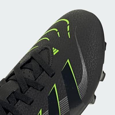 adidas Predator Club Gras / Kunstgras Voetbalschoenen (MG) Kids Zwart Donkergrijs Neongeel adidas Predator Club Gras / Kunstgras Voetbalschoenen (MG) Kids Zwart Donkergrijs Neongeel