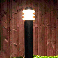 LED Padverlichting staande buitenlamp - RVS Buitenlamp - 54 cm - thumbnail