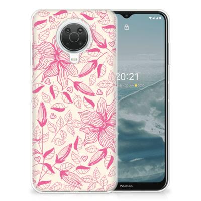 Nokia G20 | G10 | TPU Case | Pink Flowers