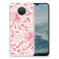 Nokia G20 | G10 | TPU Case | Pink Flowers - thumbnail