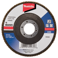 Makita Accessoires Lamellenschuurschijf 115mm A40 - D-63432-10 D-63432-10 - thumbnail
