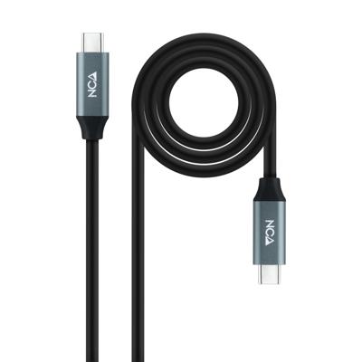 Nanocable 10.01.4301-L150 kabel USB 3.2 Gen2x2, 20 Gbit/s, 5A/100W, 4K/60Hz, USB-C/M-USB-C/M, 1,5 m