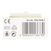 Kopp 113613087 Wandcontactdoos met randaarde Inzetstuk Europa Arctisch-wit, Mat 1 stuk(s) - thumbnail