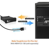 Icy Dock MB994SK-1B 4x 2,5 SATa behuizing voor externe 5,2 - thumbnail