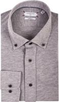 Giordano Heren Overhemd Grijs Flannel Button-down Modern Fit - thumbnail