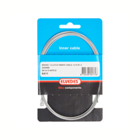 Elvedes koppeling binnenkabel 2000mm 1×19 draads verzinkt ø1,5mm met v-nippel (op kaart) - thumbnail