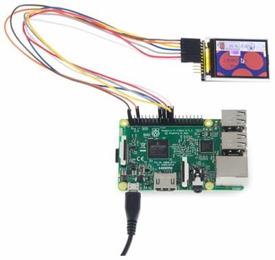 Joy-it RB-TFT1.8 Displaymodule 4.6 cm (1.8 inch) 160 x 128 Pixel Geschikt voor serie: Raspberry Pi®, Arduino, BBC micro:bit Met achtergrondverlichting Joy-it RB-TFT1.8 Displaymodule 4.6 cm (1.8 inch) 160 x 128 Pixel Geschikt voor serie: Raspberry Pi®, Arduino, BBC micro:bit Met achtergrondverlichting