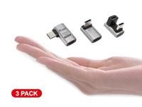 Equip 133478 tussenstuk voor kabels USB C Zwart, Grijs - thumbnail
