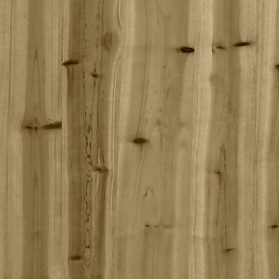 Tuinbank schanskorfontwerp 184x71x65,5 cm geïmpregneerd hout