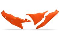 UFO PLAST seitenverkleidung side covers ufo ktm orange - thumbnail