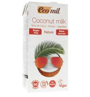 EcoMil Nature Suikervrij Bio Kokosmelk - thumbnail