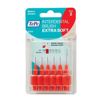 TePe Interdentale Rager Extra Soft Rood 0,5mm